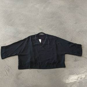 Zara V-neck Sheer Top